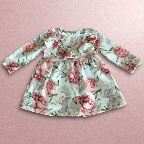 Sukienka - ULKA - Piwonie