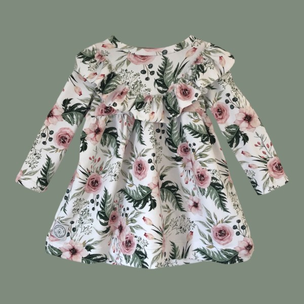 Dziewczęca sukienka - LANA - In garden 