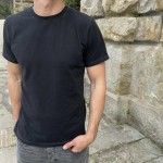 Męska koszulka - CZARNA