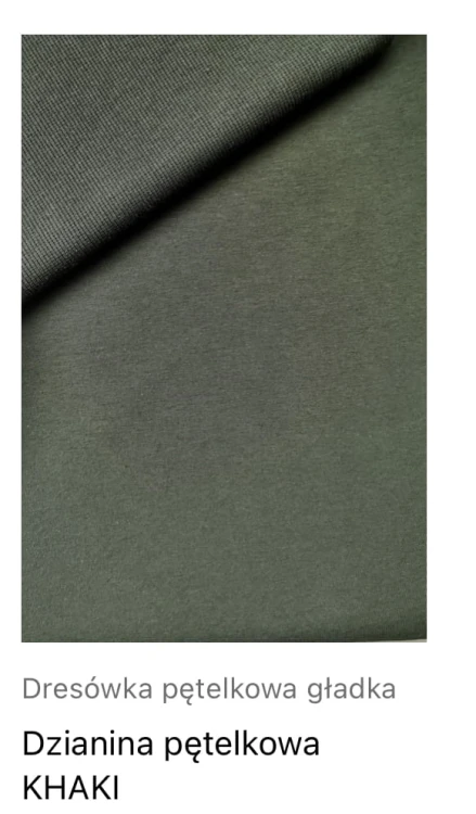 DZIANINA DRESOWA KHAKI