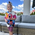 BLUZA DZIECIĘCA Z KAPTUREM OCZY