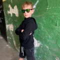 Bluza z kapturem CZARNA