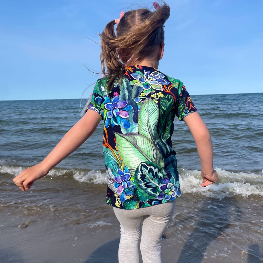 DZIEWCZĘCA KOSZULKA SUKULENTY