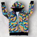 Dziewczęca bluza  ROZPINANA retro