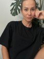 Damska bluzka MAMA czarna