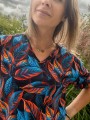 Koszulka  V-NECK KAKAOWIEC