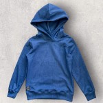 Bluza - Z KAPTUREM - denim