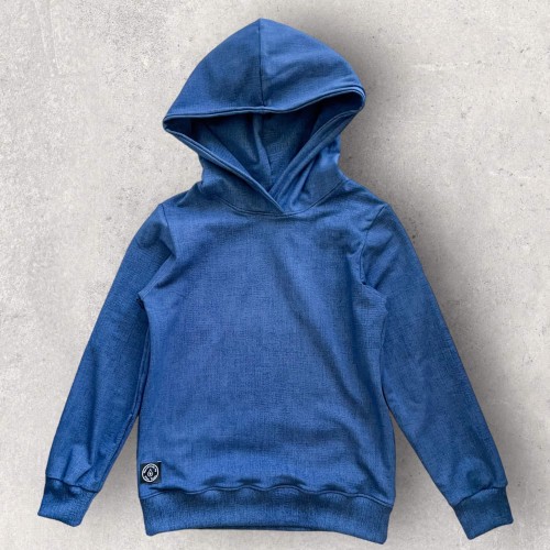 Bluza  Z KAPTUREM denim