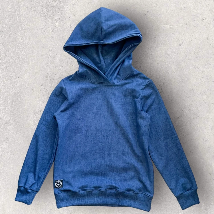 Bluza  Z KAPTUREM denim