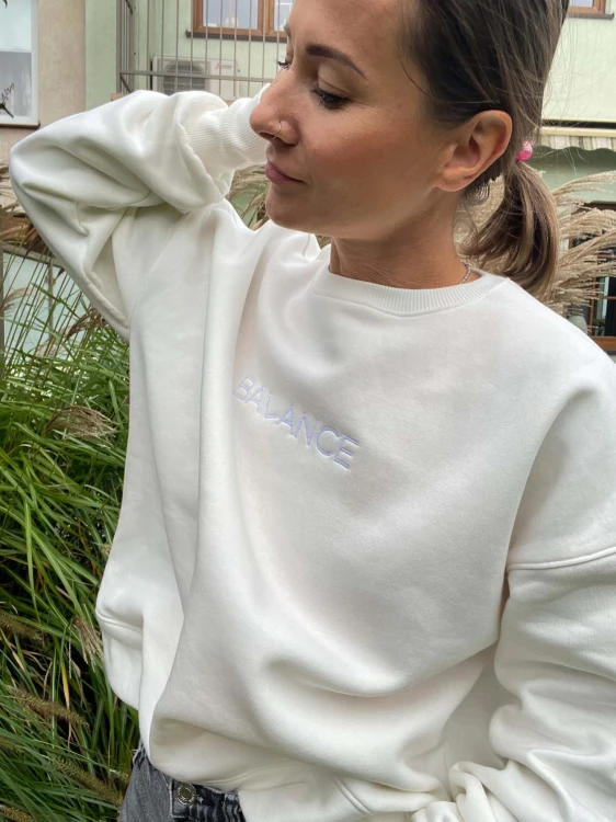 Bluza BALANCE śmietankowa