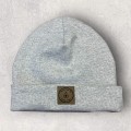 Czapka BEANIE szary melanż
