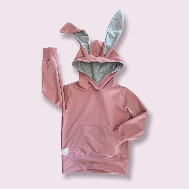 Bluza dziecięca z uszami królika