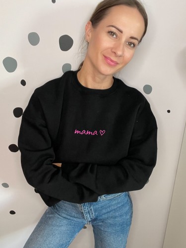 Bluza MAMA czarna