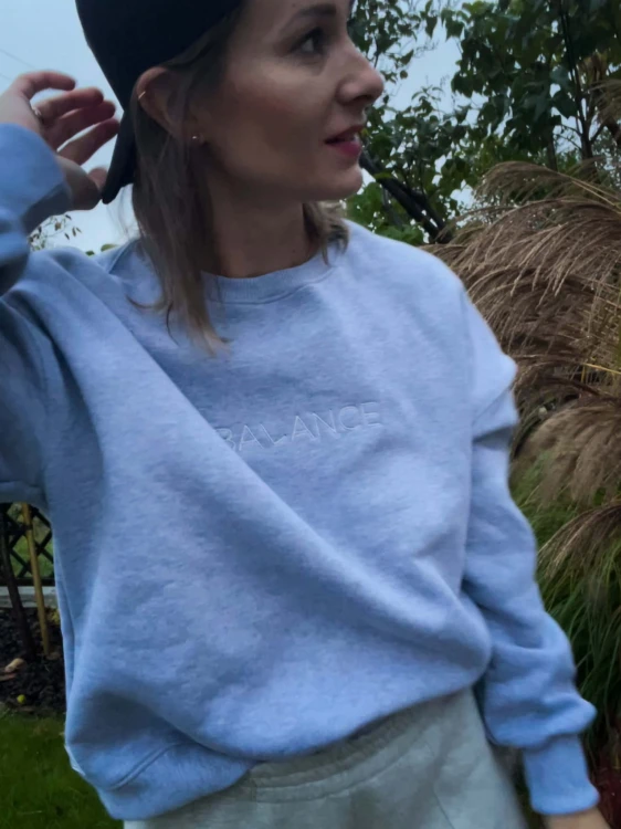 Bluza BALANCE szara