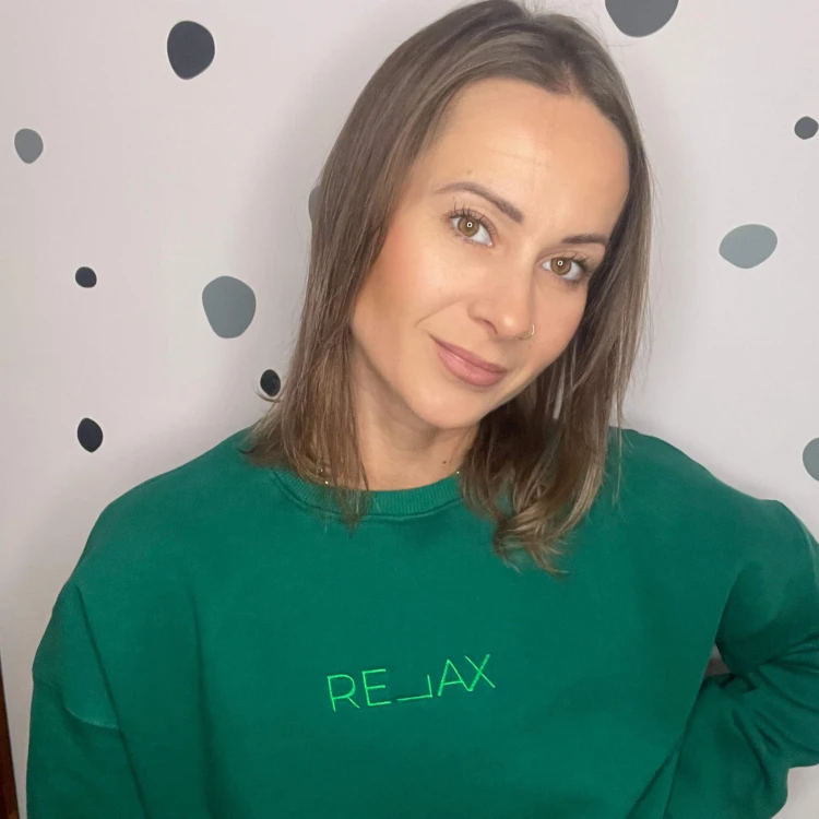 Bluza RELAX  butelkowa zieleń