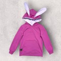 Bluza USZY KRÓLIKA różowy fiolet