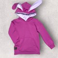 Bluza USZY KRÓLIKA różowy fiolet