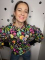 DAMSKA BLUZA BUFF KWIATY ORIENTU