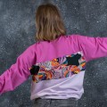 Bluza PATCHWORK DELIGHT monstera