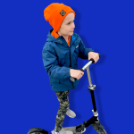 Czapka dziecięca BEANIE pomarańczowa