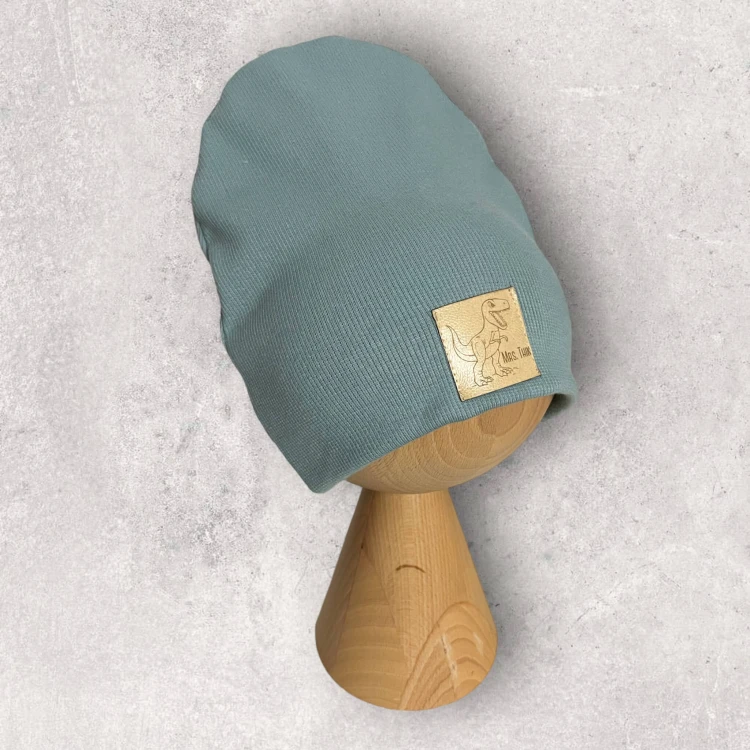 Czapka dziecięca T-rex MINERAL BLUE