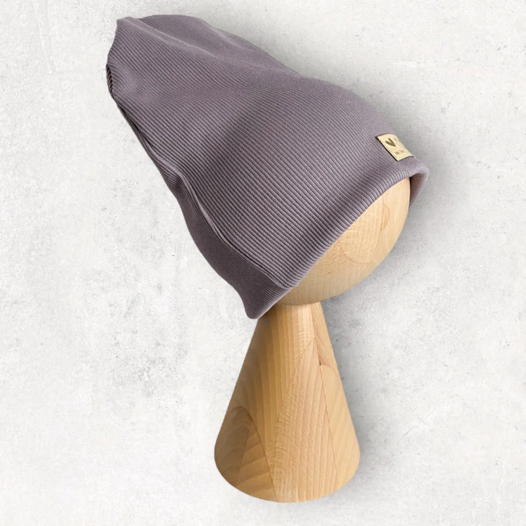 Czapka dziecięca SMERFETKA Dusty violet