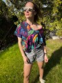 Koszulka V-neck NEW JUNGLE