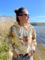 Bluza z kapturem MOTYL orange