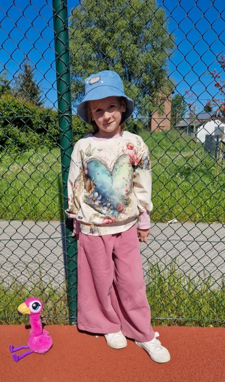 Dziecięca bluza SERCE