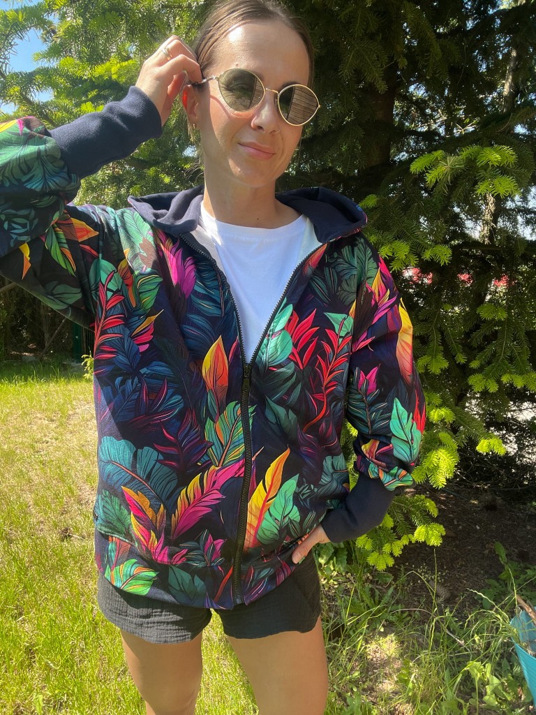 Rozpinana bluza NEW JUNGLE navy