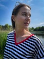 Koszulka v-neck PASKI red
