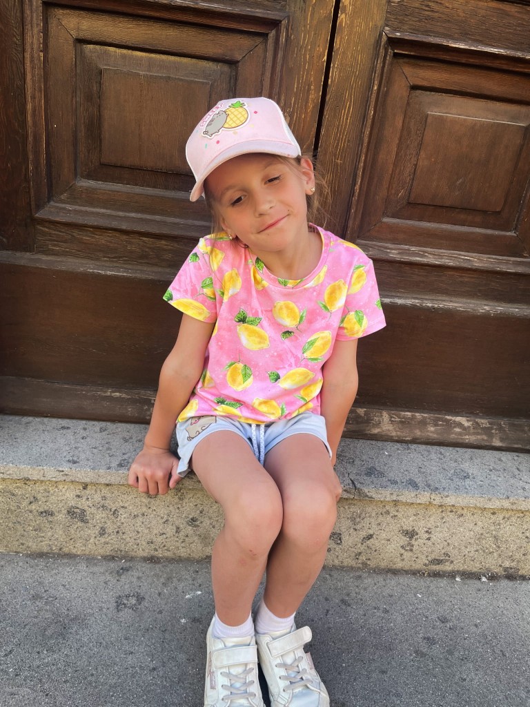 Dziewczęca koszulka CYTRYNKI