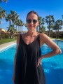Sukienka muślinowa maxi VERANO black