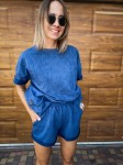 Bluza z krótkim rękawem DENIM