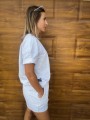 Bluza z krótkim rękawem STRACIATELLA