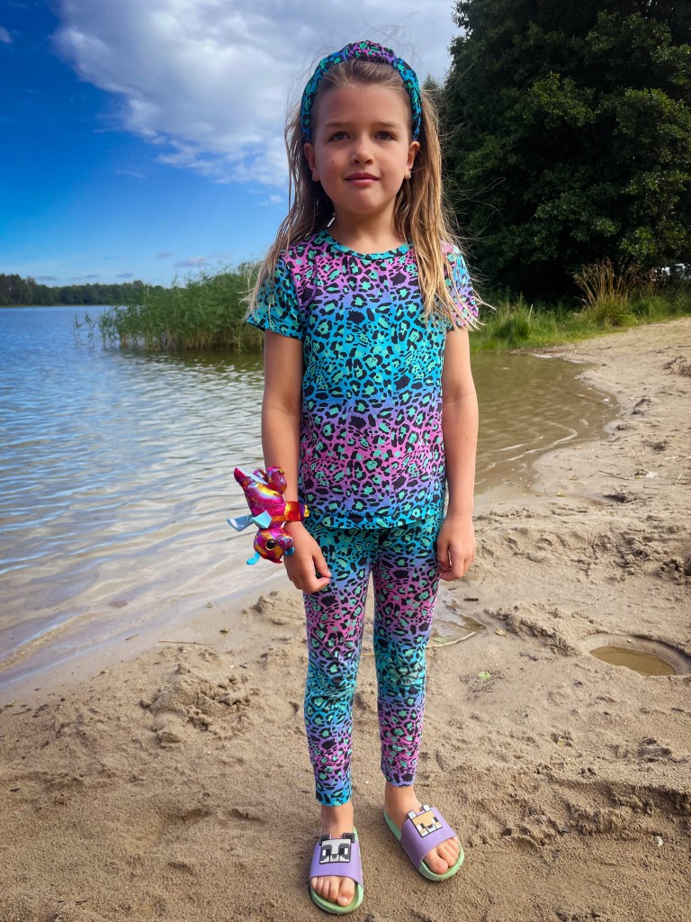 Dzianina jersey Cętki