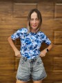 Bluzka SLIM fajans