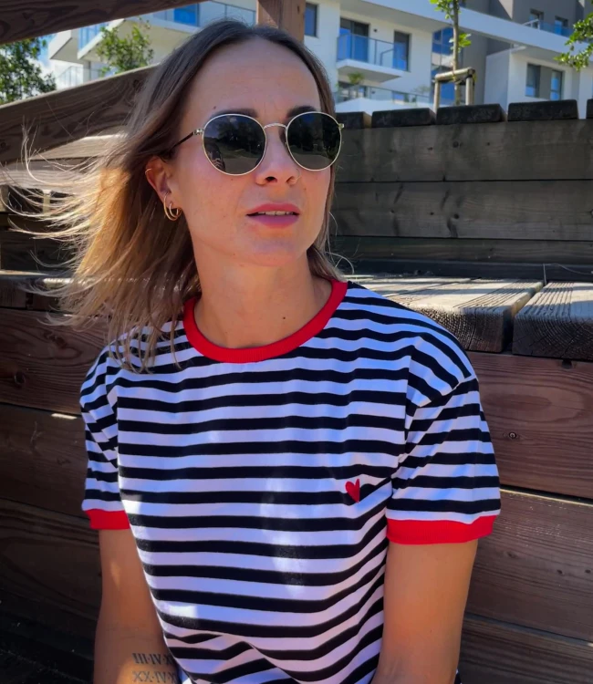Bluzka PASKOWELOVE red