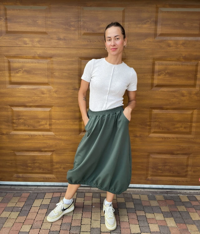 Spódnica BOMBKA khaki