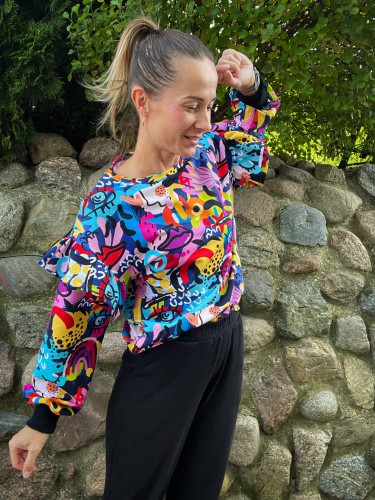 Bluza BUFF abstrakcja