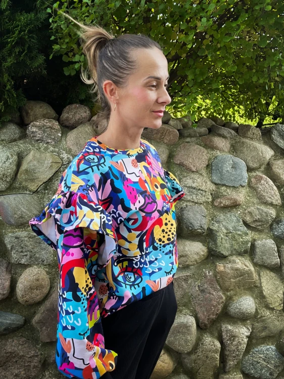 Bluza BUFF abstrakcja