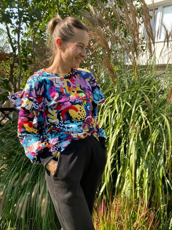 Bluza BUFF abstrakcja