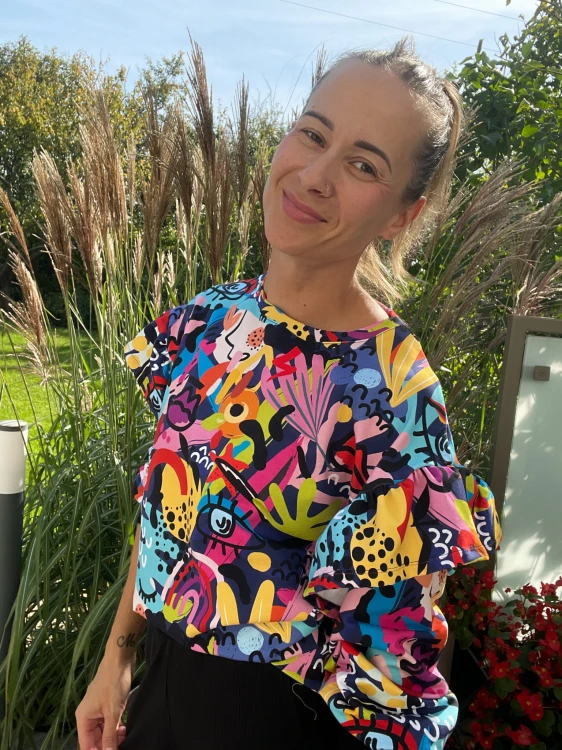 Bluza BUFF abstrakcja