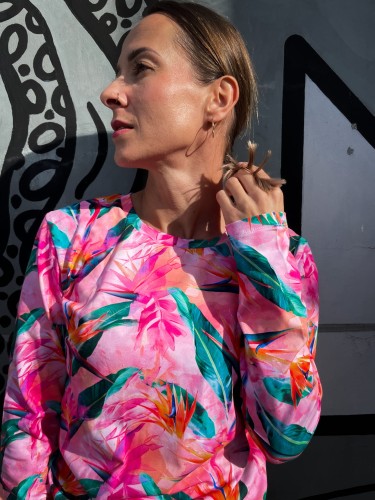 Longsleeve STRELITZIA PINK