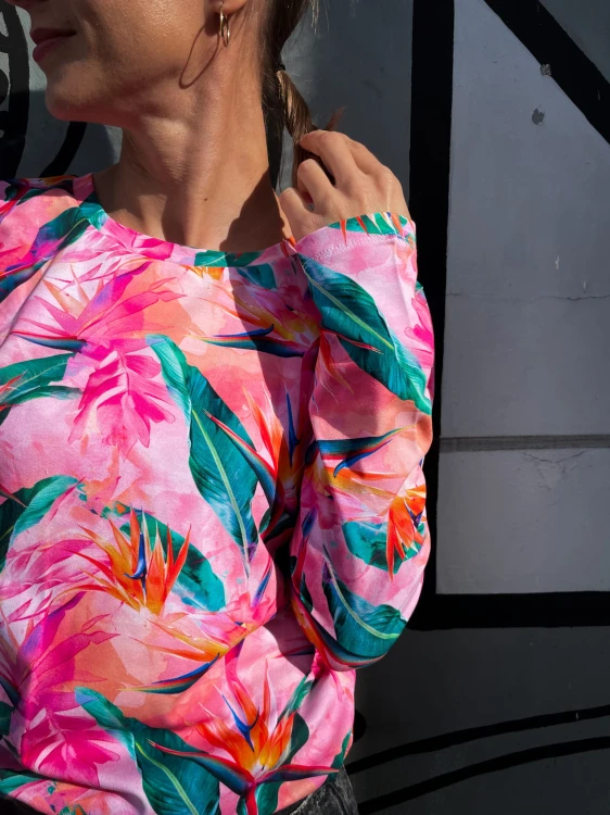 Longsleeve STRELITZIA PINK