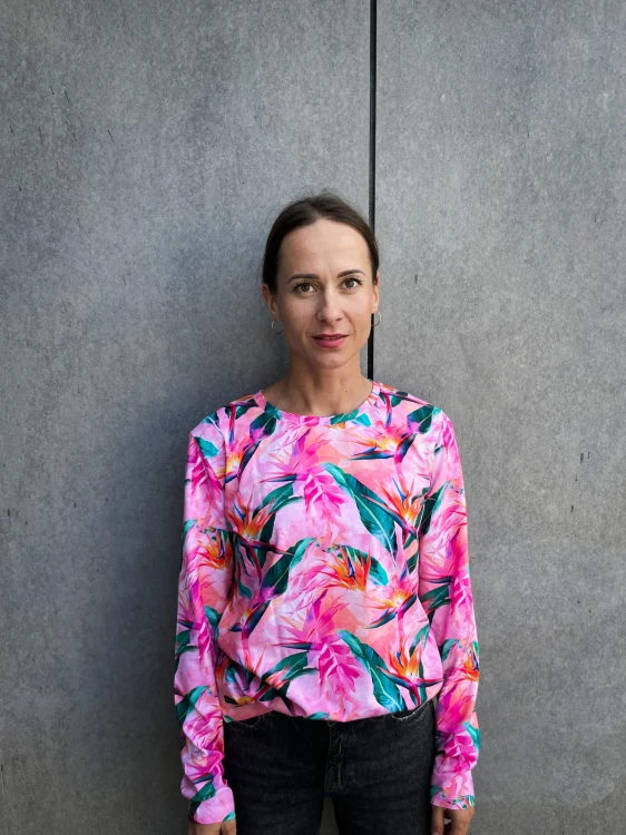 Longsleeve STRELITZIA PINK