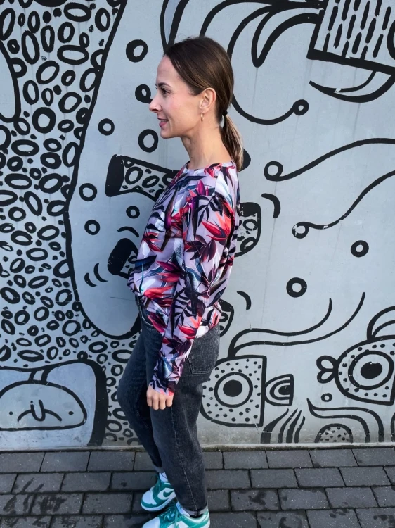 Longsleeve STRELITZIA VIOLET