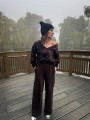 Bluza v-neck LISTKI