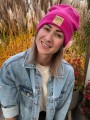 Beanie FUKSJA happy