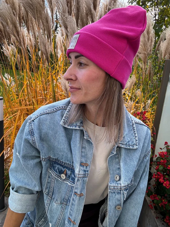 Beanie FUKSJA happy